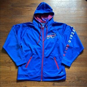 NFL Buffalo Bills Zubaz Zip Up Hoodie NWOT